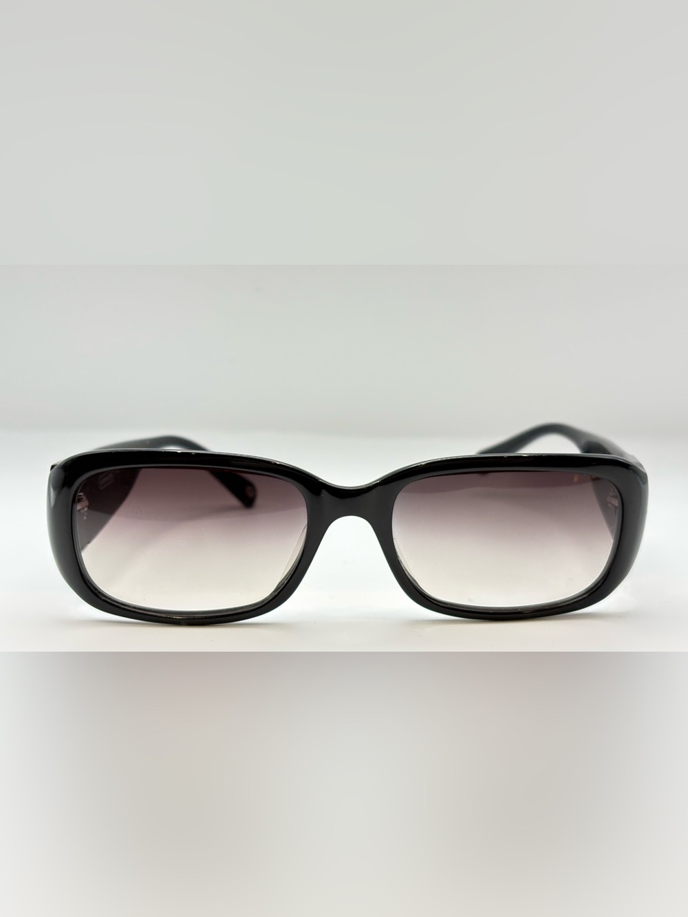 Coach Bronwen S829 Black Oval Sunglasses Frames Only - Picture 4 of 9